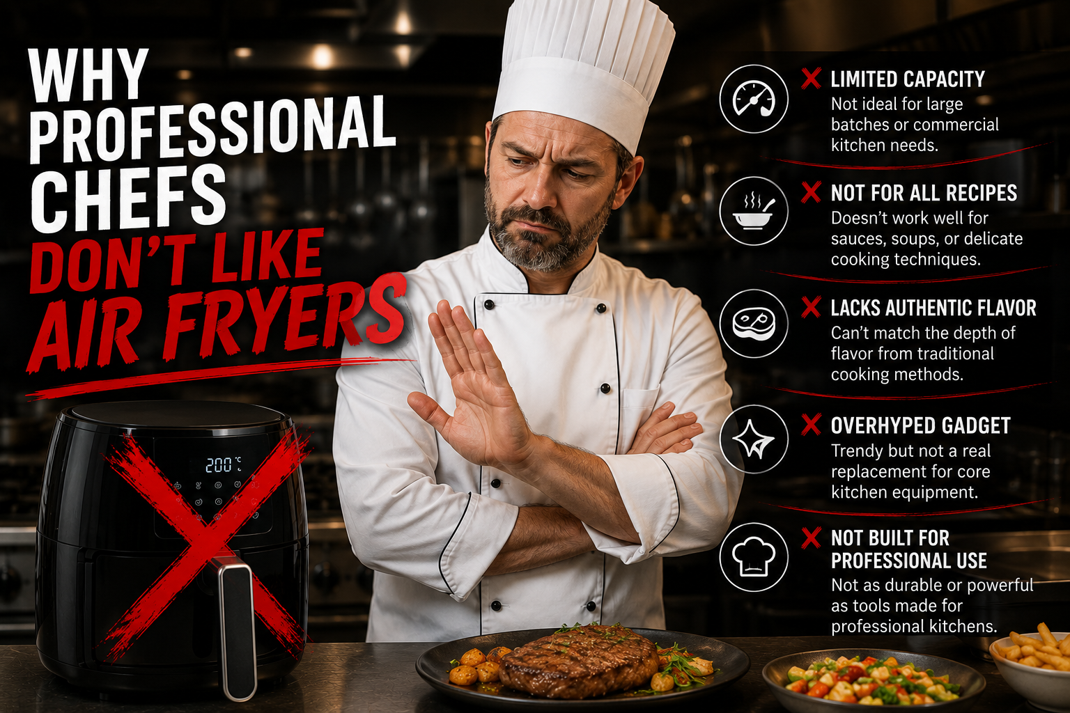 Chefs and Air Fryers